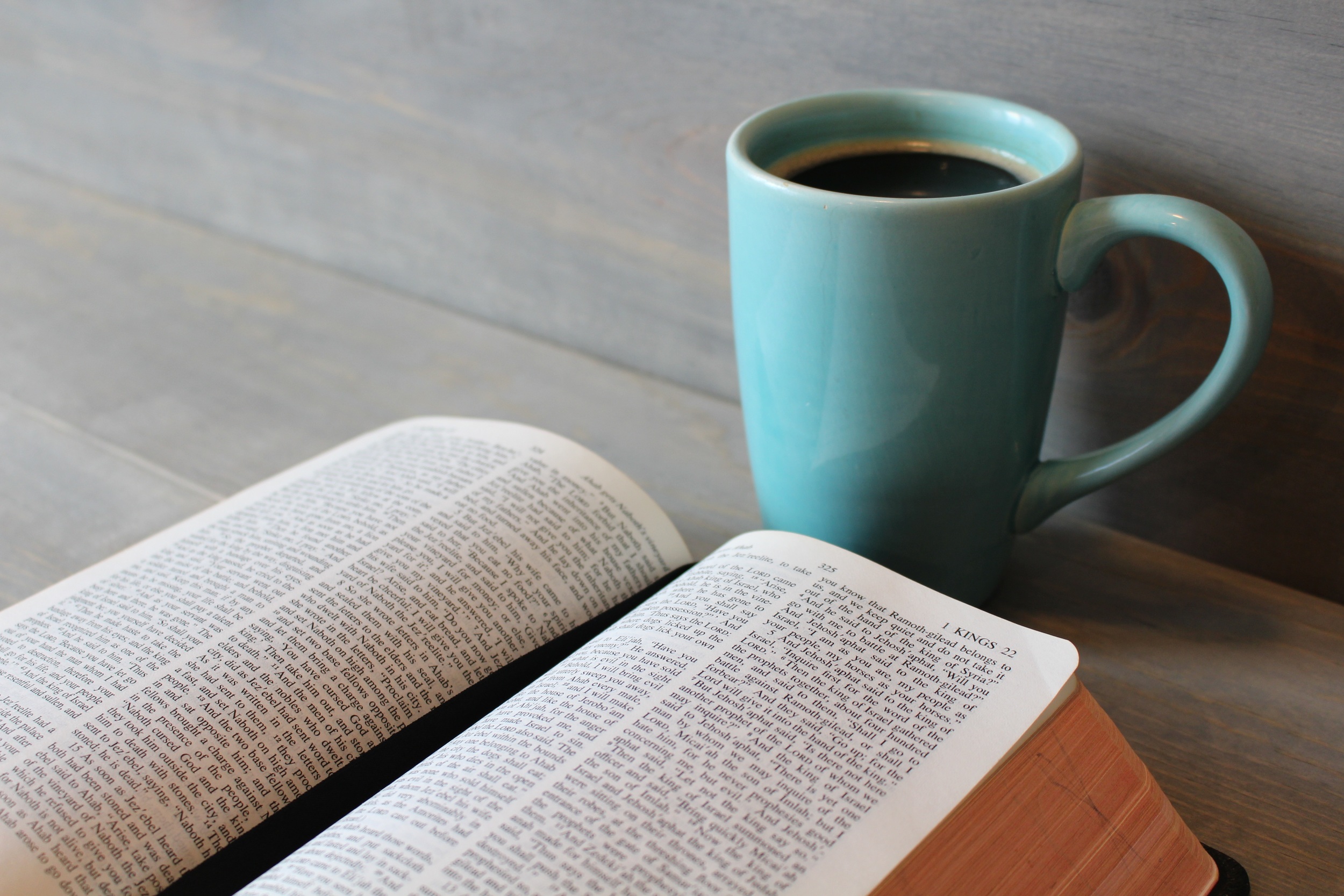Bible+coffee