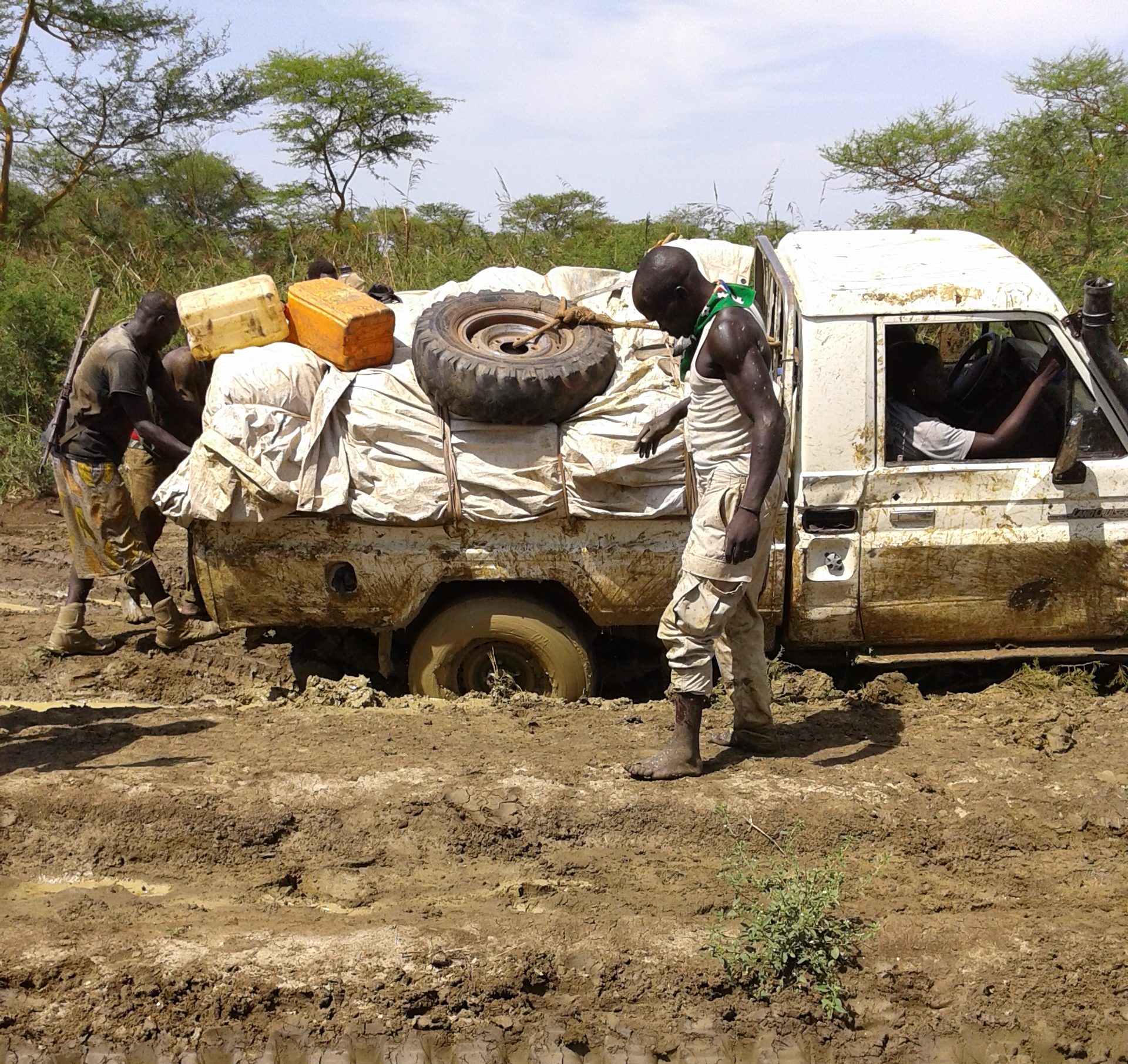 Medical Supplied being Delivered to the Nuba Mountains